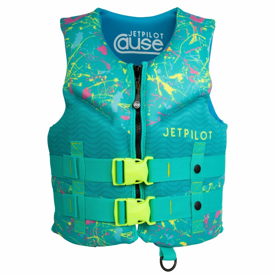 Vests Jetpilot KIDS VEST | Cause Youth Neoprene Cga Vest