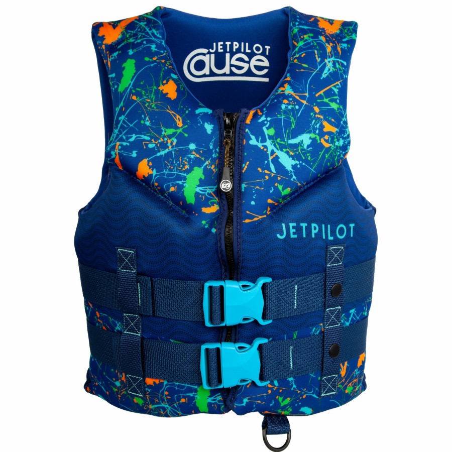 Vests Jetpilot KIDS VEST | Cause Youth Neoprene Cga Vest